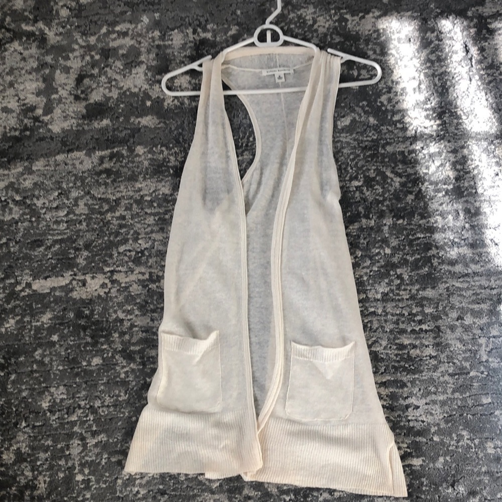 Tank sleeveless cardigan